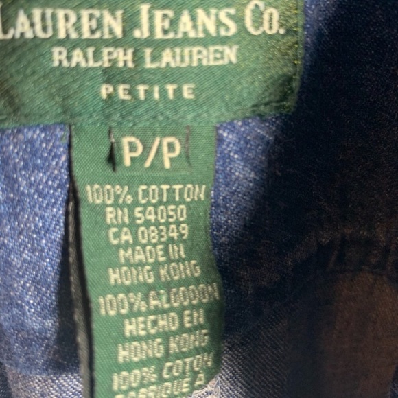 Lauren Ralph Lauren Jean Maxi Dress or Duster - Picture 3 of 14